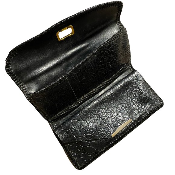 Vintage Black Leather Wallet 🖤 - Picture 4 of 5